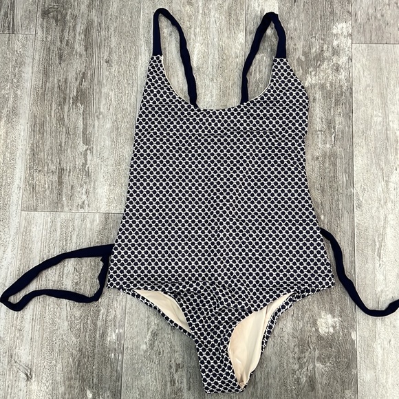 Tavik Womens Sicily One Piece Navy Blue Tank Swimsuit - Picture 11 of 14